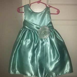 Tiffany blue formal dress